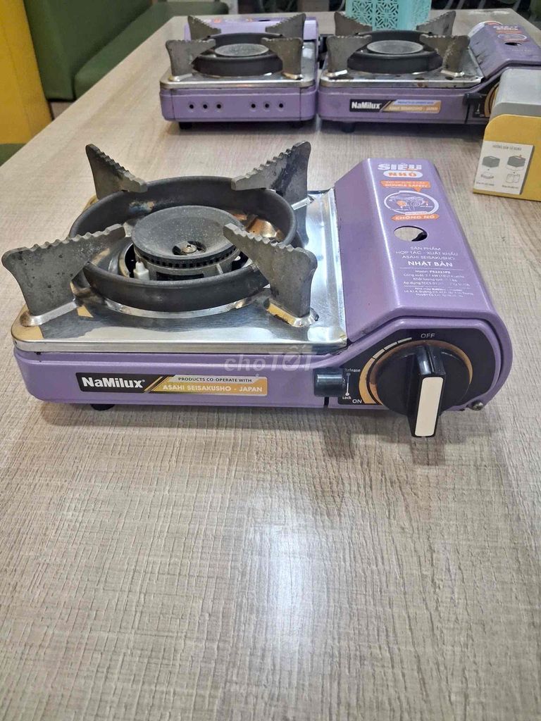 Bếp gas mini Namilux PS2321PS Tím Nhật Bản. Mua bán Bếp, lò, đồ điện nhà bếp tại Quận 12 Tp Hồ Chí Minh được đăng bởi Duy hình 1
