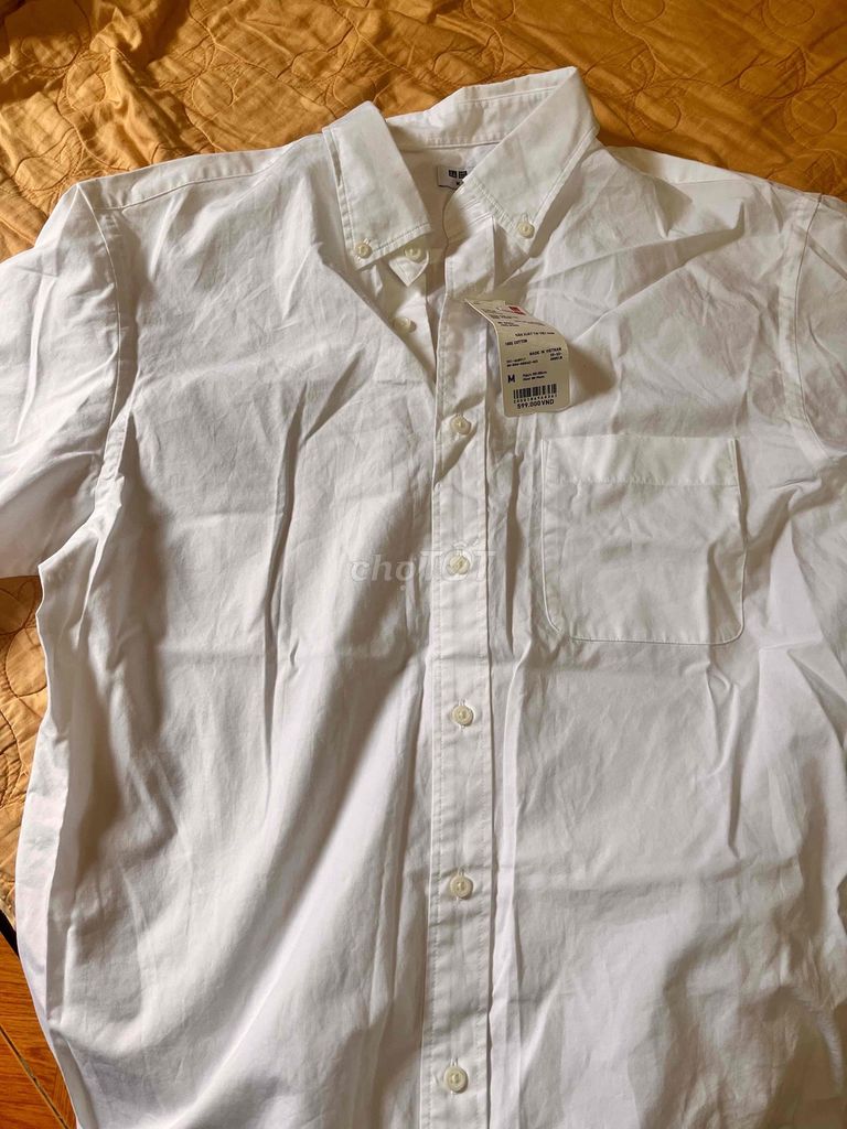 Áo sơ mi Uniqlo Nam Cotton size M. Mua bán Quần áo tại Quận Tây Hồ Hà Nội được đăng bởi Vinh hình 1