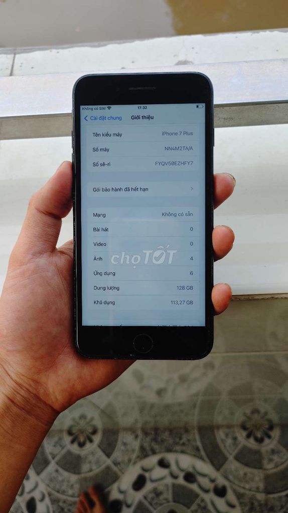 Apple iPhone 7 Plus 128GB Đen Đã qua sử dụng. Mua bán Điện thoại tại Huyện Kiến Xương Thái Bình được đăng bởi Hoàng Thái hình 1