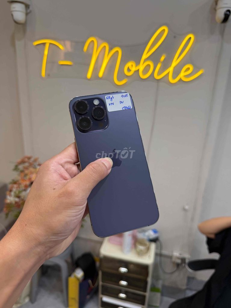 14 Promax 128Gb VN/A zin full tím. Mua bán Điện thoại tại Quận Thanh Xuân Hà Nội được đăng bởi Ngô Tráng T Mobile hình 1