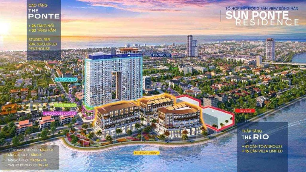 Sở hữu căn hộ 2PN mặt tiền Sông Hàn Đà Nẵng của Sun Group chỉ 1 tỷ