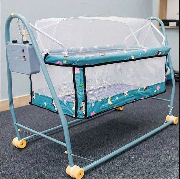 Nôi điện Xanh ngọc. Mua bán Mẹ và bé tại Huyện Nhà Bè Tp Hồ Chí Minh được đăng bởi Thông hình 1