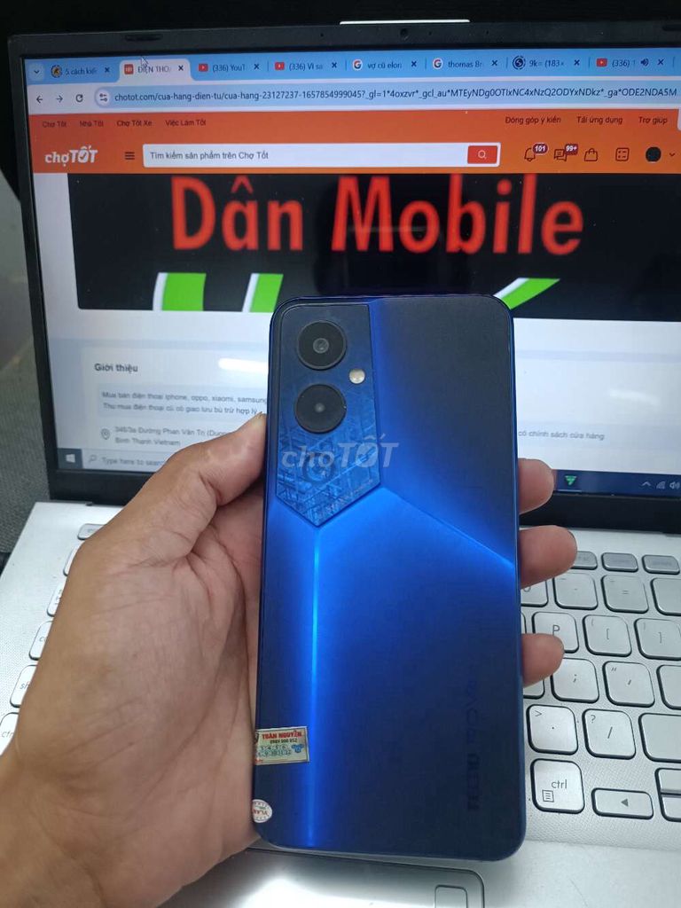 TECNO POVA 4 PRO 8GB/128GB PIN 6000 FULL CN. Mua bán Điện thoại tại Quận Bình Thạnh Tp Hồ Chí Minh được đăng bởi Dân Mobile hình 1