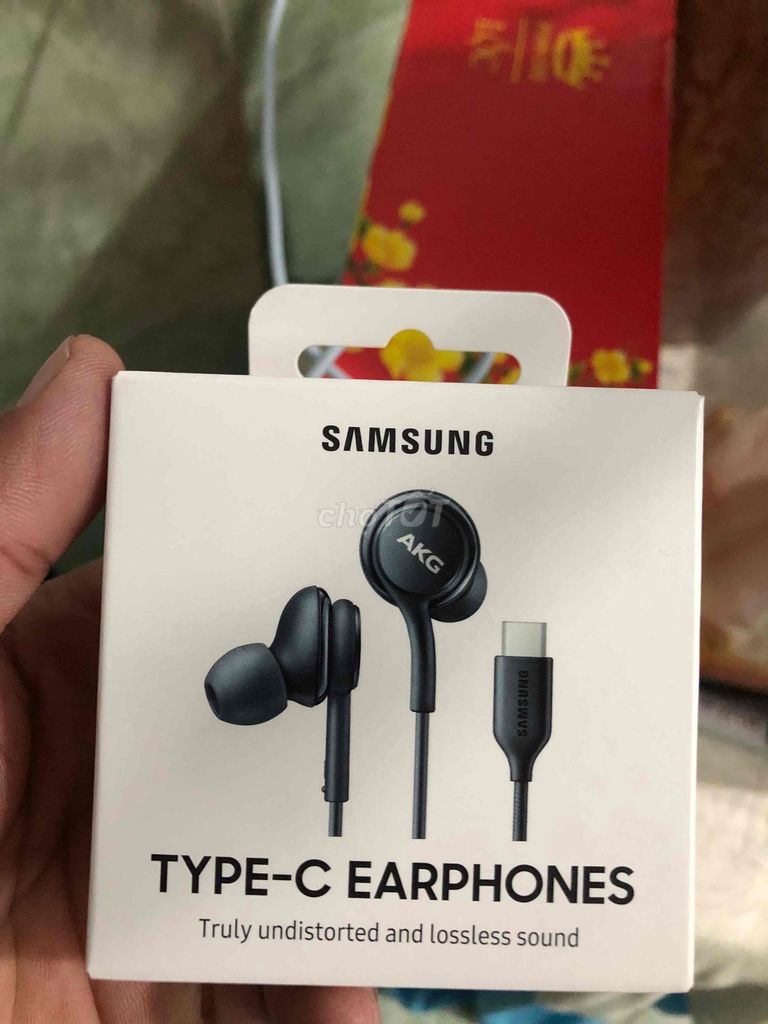 Tai nghe Samsung Type C  Nguyên seal. Mua bán Tivi, Âm thanh tại Quận Thanh Khê Đà Nẵng được đăng bởi Chính hình 1