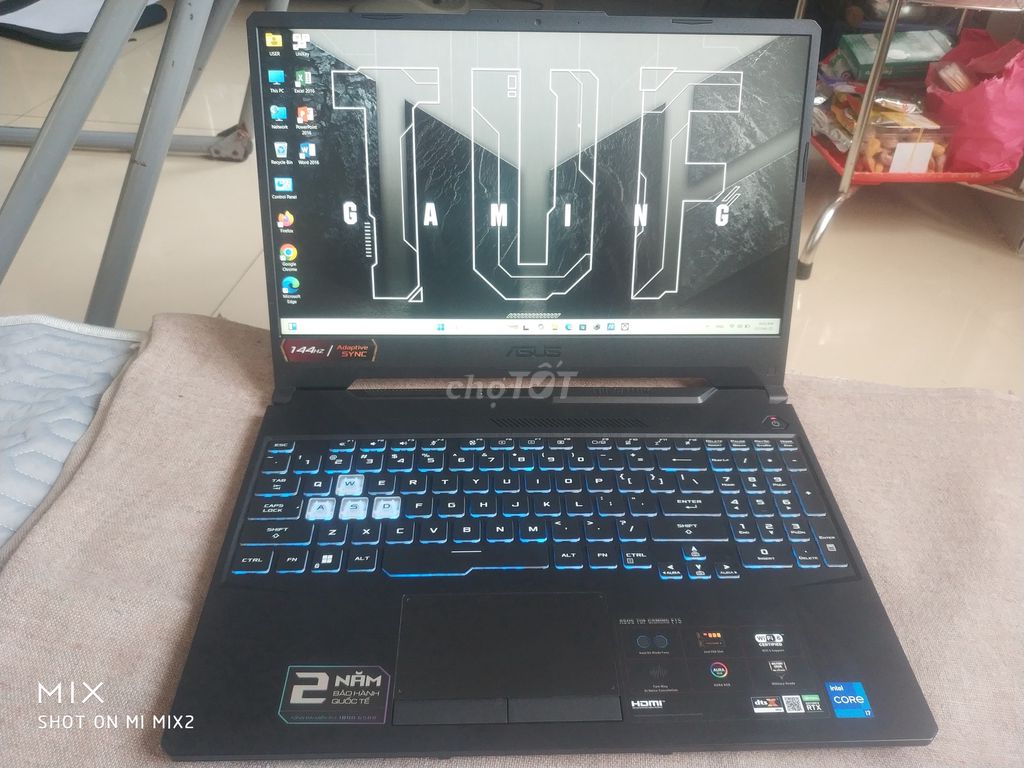 ASUS TUF FX506HE: i7 11800H/RTX3050Ti/144Hz/BH 10t