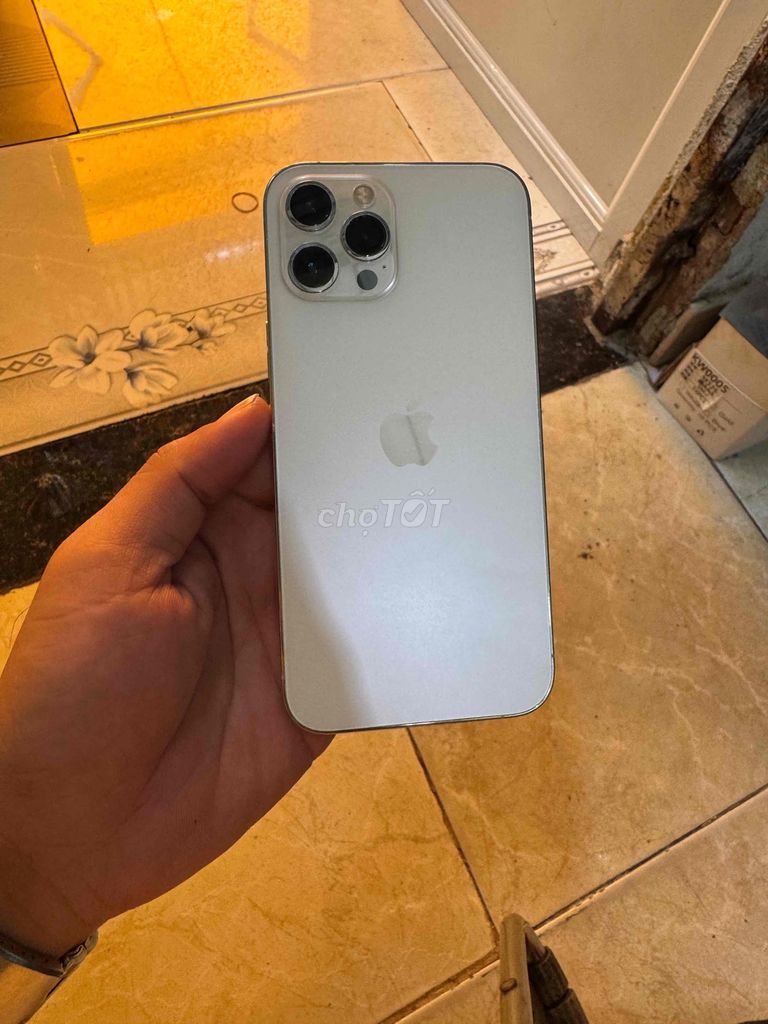 Apple iPhone 12 Pro Max 128GB Trắng Đã sử dụng. Mua bán Điện thoại tại Thành phố Thủ Đức Tp Hồ Chí Minh được đăng bởi nguyễn nguyễn hình 1
