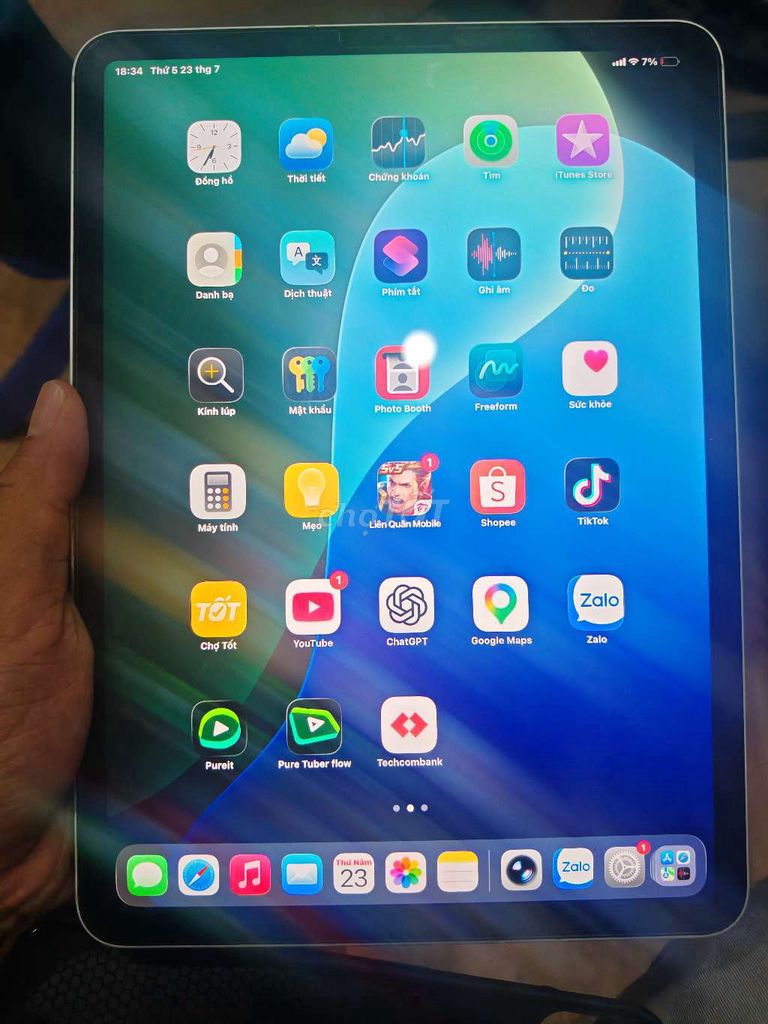 Apple iPad Pro 2018 11 inch 64GB Trắng. Mua bán Máy tính bảng tại Quận Tân Phú Tp Hồ Chí Minh được đăng bởi Nguyễn Minh Tuấn hình 1