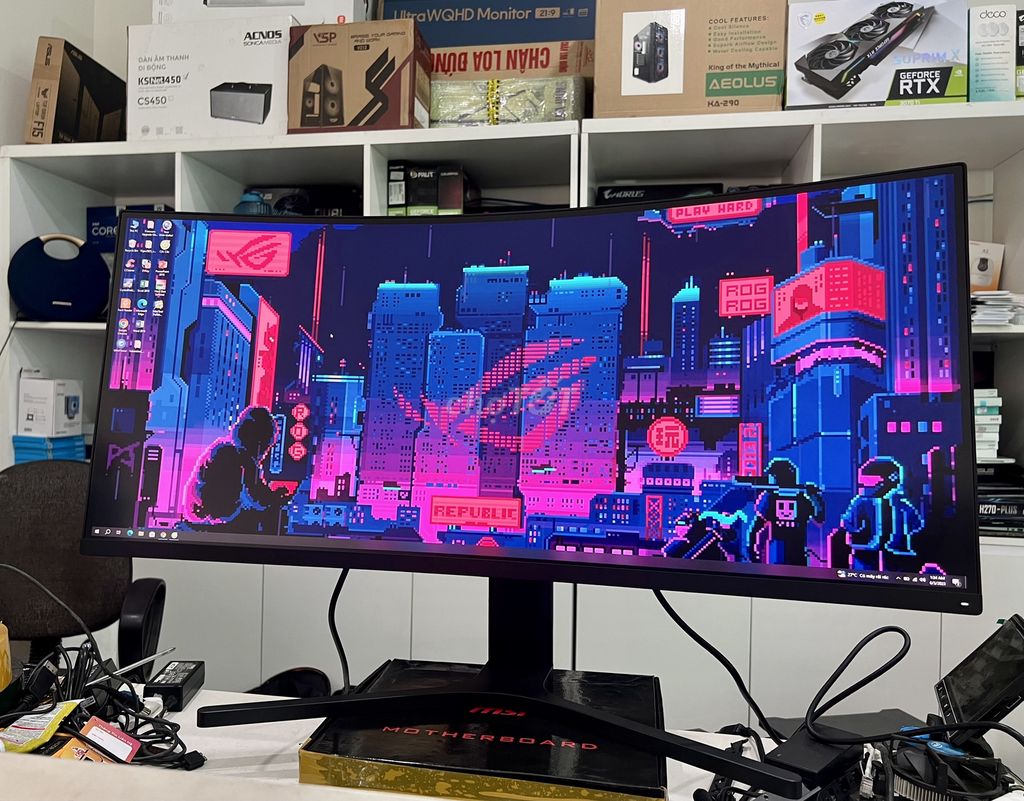 Màn hình cong Gaming đồ hoạ Xiaomi 34 inch 144Hz