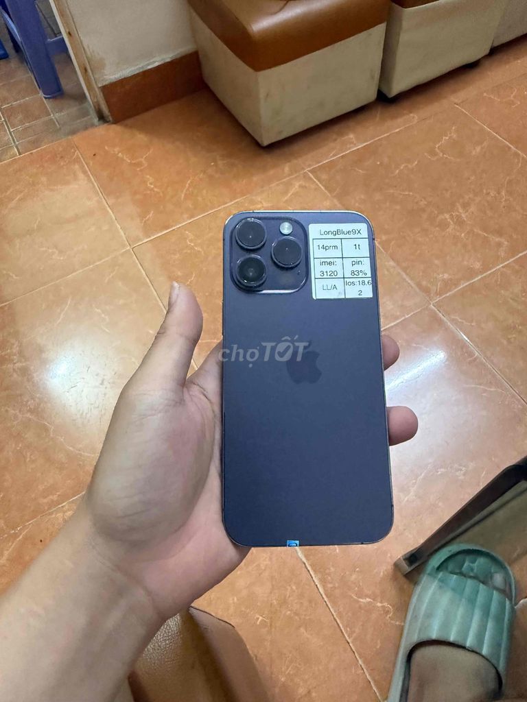14prm 1T tím  bản quốc tế zin all đẹp 98-99% full. Mua bán Điện thoại tại Quận Cầu Giấy Hà Nội được đăng bởi Long blue 9x hình 1