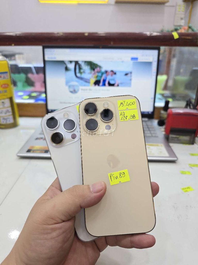 Iphone 14 Pro 128GB - Zin Đẹp Không Spa. Mua bán Điện thoại tại Thành phố Long Xuyên An Giang được đăng bởi Facebook Cầm Đồ Thúy Vân hình 1