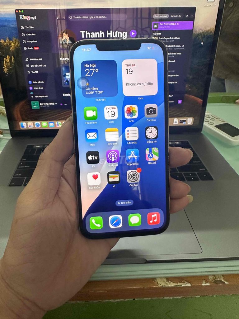 Iphone 12 Pro Max 128gb Gold Lock + Sim ghép