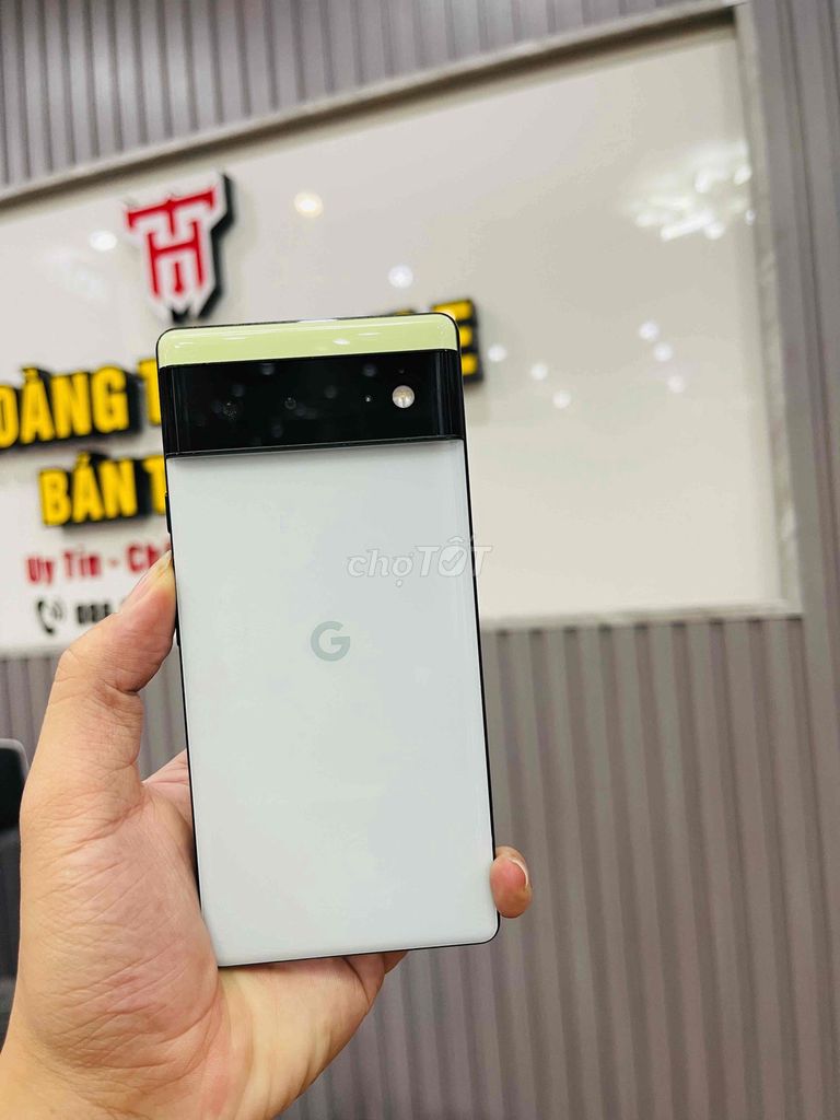 Google Pixel 6 128GB Trắng Quốc Tế. Mua bán Điện thoại tại Quận Thanh Khê Đà Nẵng được đăng bởi Hoàng Tú Mobile hình 1