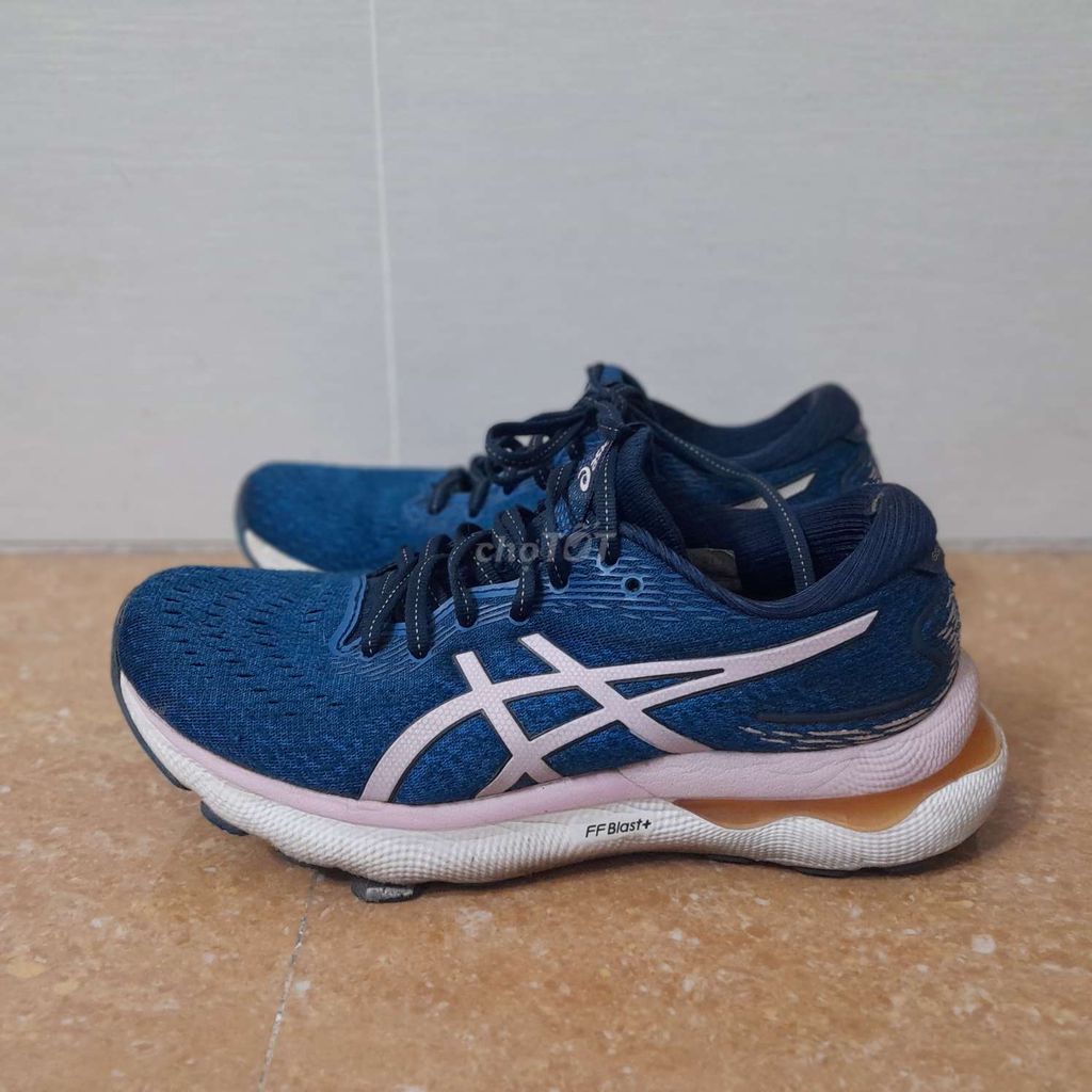 Giày Chạy Bộ Nữ ASICS GEL NIMBUS 24 Wide size 38