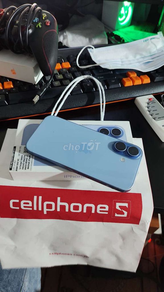 Apple iPhone 17 Xanh Đã sử dụng. Mua bán Điện thoại tại Thị xã Bến Cát Bình Dương được đăng bởi Văn Đức  hình 1