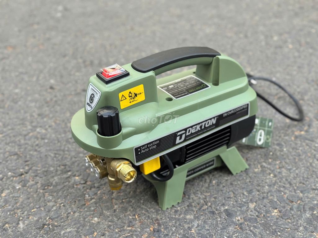 Máy xịt rửa xe Dekton DK-CWR2200XPRO. Mua bán Đồ chuyên dụng, Giống nuôi trồng tại Thành phố Bến Tre Bến Tre được đăng bởi TÂN THÀNH KÔNG hình 1