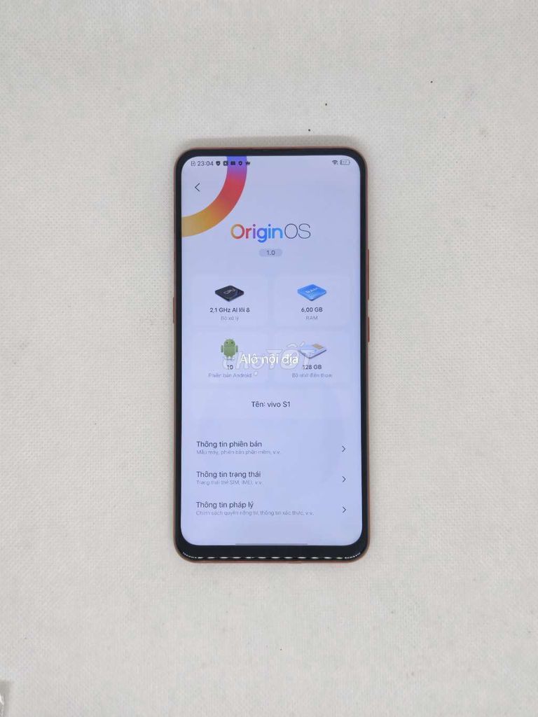 vivo s1 6/128 đẹp như mới. Mua bán Điện thoại tại Quận Thanh Xuân Hà Nội được đăng bởi Đỗ Mạnh Nhuận hình 1