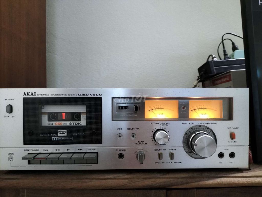 Đầu cassette Akai GXU-706D Bạc Kim loại. Mua bán Tivi, Âm thanh tại Huyện Quốc Oai Hà Nội được đăng bởi nguyen binh hình 1