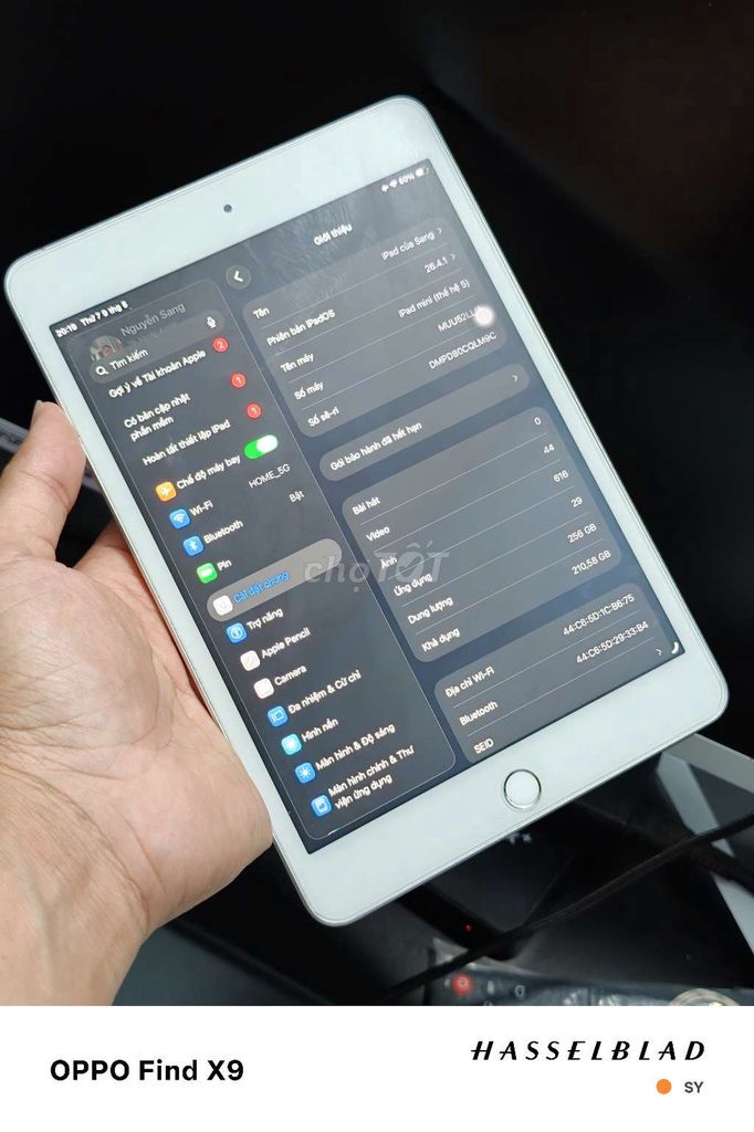 Apple iPad mini 5 256GB Bạc. Mua bán Máy tính bảng tại Quận Cẩm Lệ Đà Nẵng được đăng bởi Ken hình 1