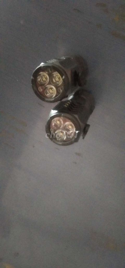 Đèn pin mini sạc 3 mắt nam châm 5 chế độ mới bền