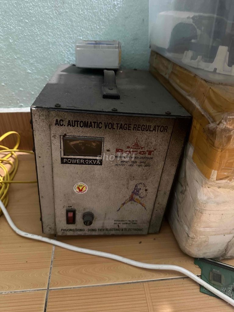 ổn áp robot cũ 2kw. Mua bán Nội thất, đồ gia dụng khác tại Quận Cẩm Lệ Đà Nẵng được đăng bởi toan hình 1