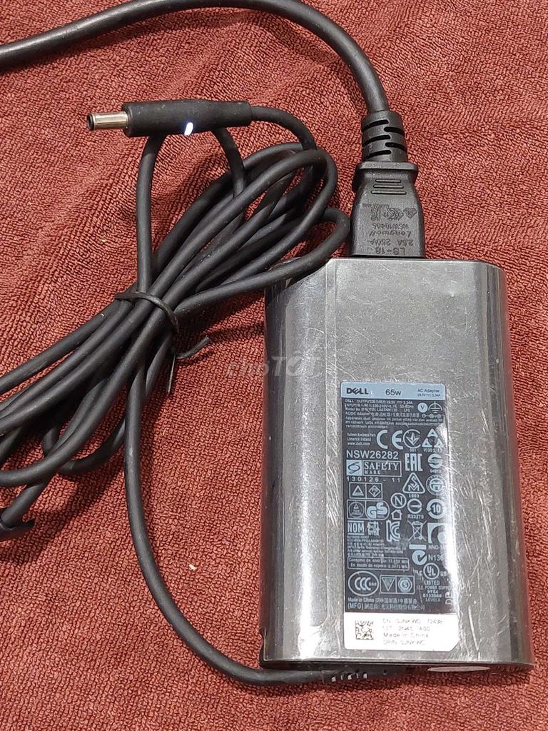 Sạc laptop Dell LA65NM130 65W Đen. Mua bán Phụ kiện (Màn hình, Chuột...) tại Quận Phú Nhuận Tp Hồ Chí Minh được đăng bởi Thiên Diệp hình 1