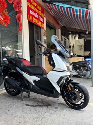 BMW C400X 2021 Trắng 19000 km Biển SG 9 chủ Xe ken