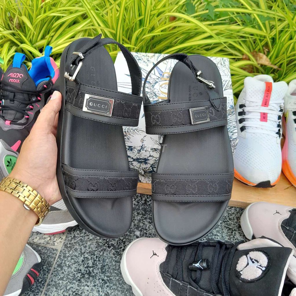 Dép Sandal Gucci Nam Da size 37-43 Đã qua sử dụng. Mua bán Giày dép tại Thành phố Thủ Đức Tp Hồ Chí Minh được đăng bởi Giày cũ Mỹ Thái hình 1