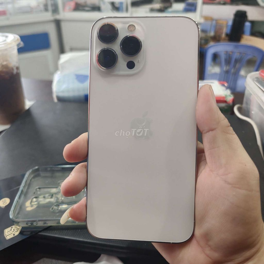 Apple iPhone 13 Pro Max 128GB Trắng. Mua bán Điện thoại tại Huyện Châu Thành Tiền Giang được đăng bởi nam hình 1