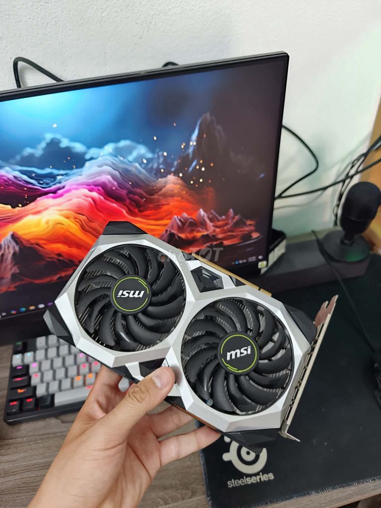 Card màn hình MSI GTX 1660Ti 6GB MSI Ventus . Mua bán Linh kiện (RAM, Card...) tại Quận Thanh Khê Đà Nẵng được đăng bởi Văn Phát Computer hình 1