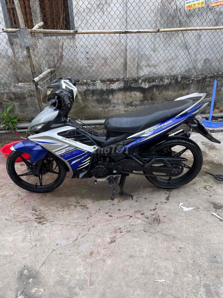 Yamaha Exciter 135 Bạc Xanh máy như xe điện. Mua bán Xe máy tại Quận Cái Răng Cần Thơ được đăng bởi Cầm Đồ Minh Tấn hình 5
