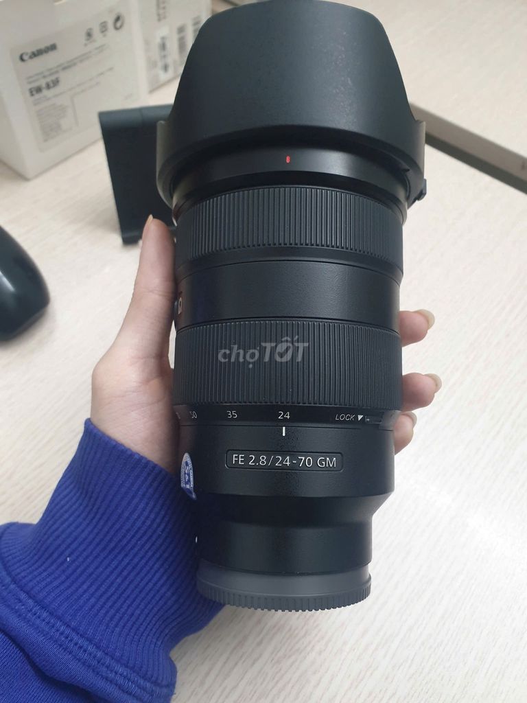 Ống kính Sony 24-70mm GM đẹp long lanh