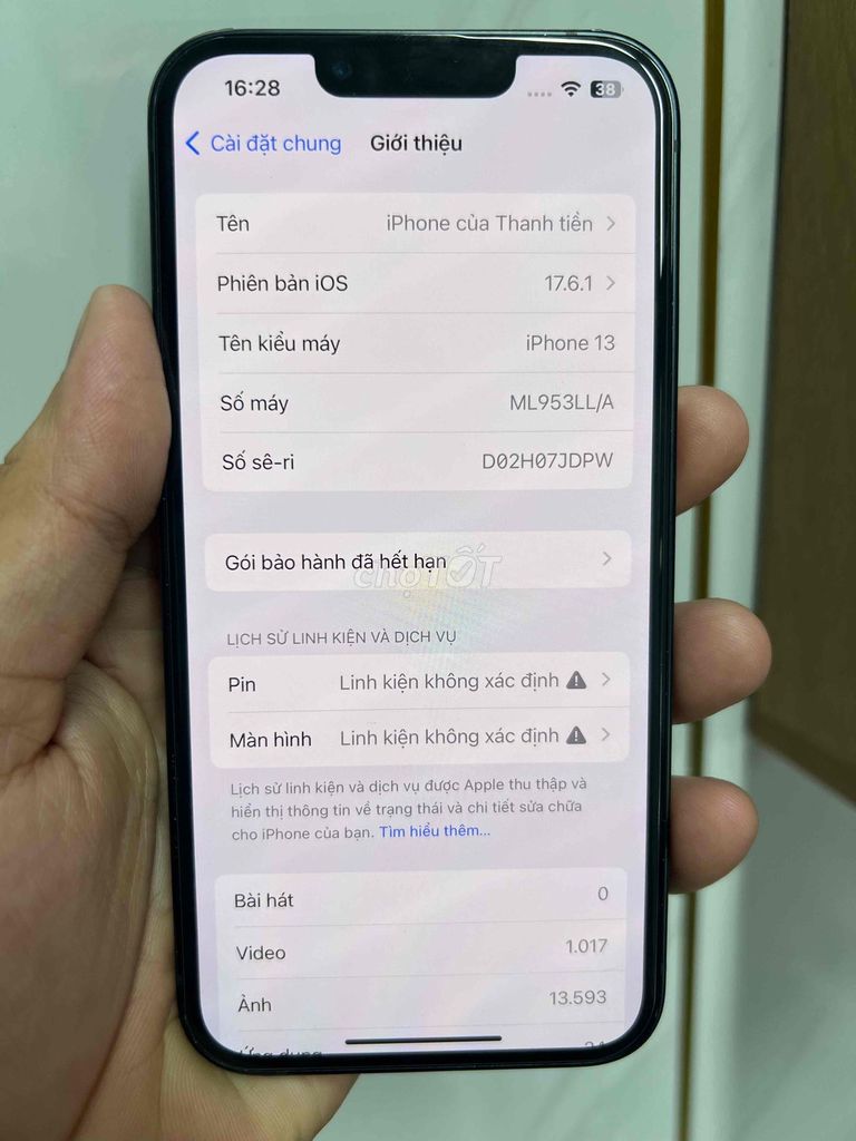 Apple iPhone 13 Đen. Mua bán Điện thoại tại Quận 6 Tp Hồ Chí Minh được đăng bởi Hoanghan hình 1