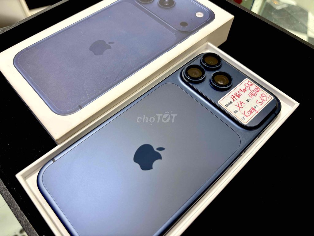 Apple iPhone 17 Pro Max 512GB Sạc 15 lần bh 1/2027. Mua bán Điện thoại tại Quận Đống Đa Hà Nội được đăng bởi Quý Hoàng hình 1