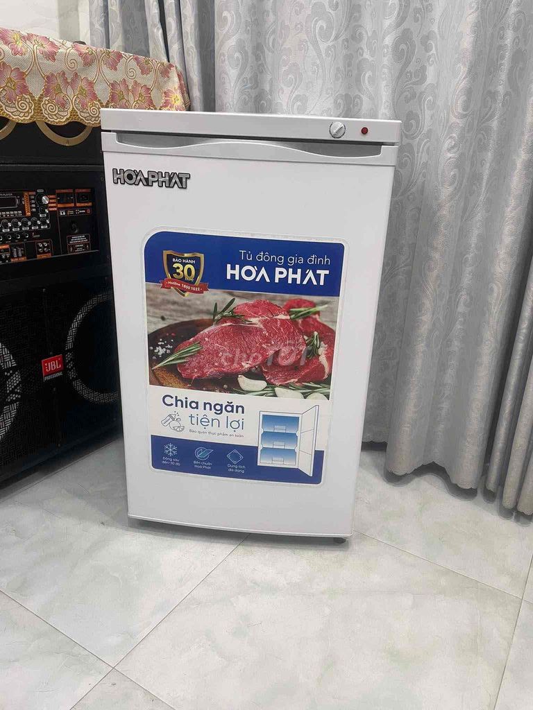 Tủ đông Hoà Phát 4học 106L còn bh