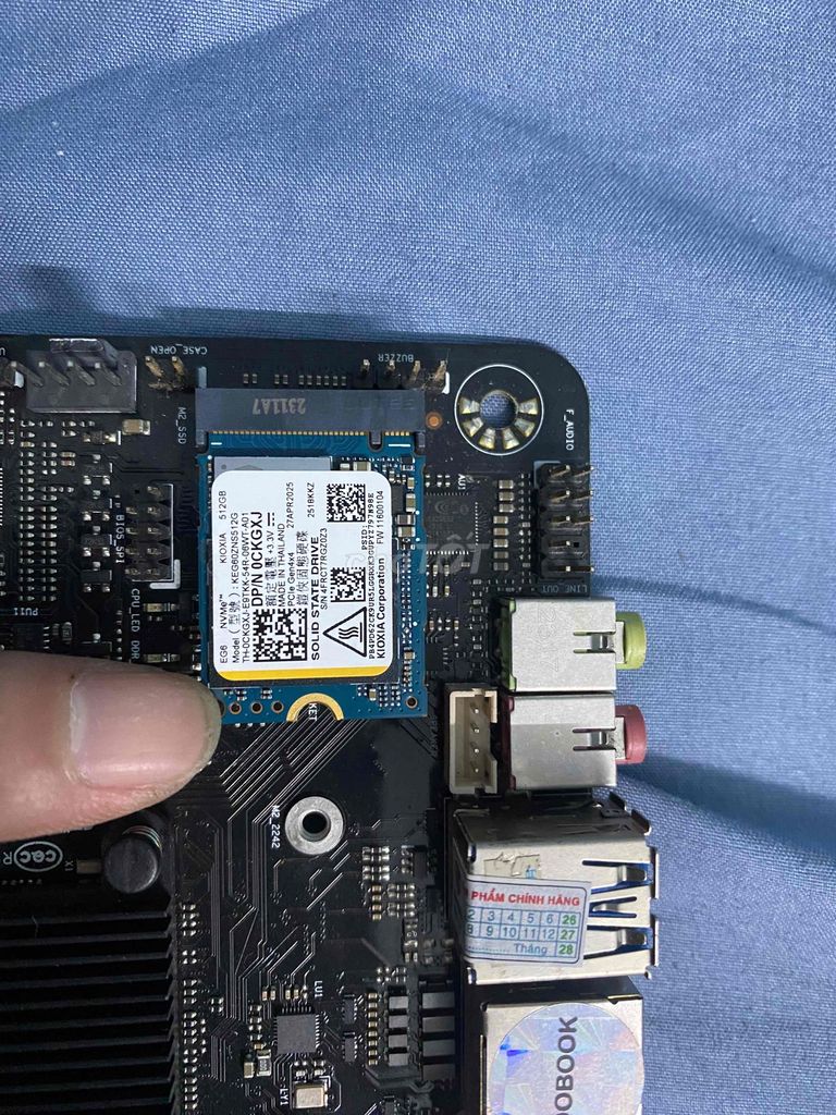 Ổ cứng SSD Kioxia KBG40ZNS512G 512GB Mới chưa dung. Mua bán Linh kiện (RAM, Card...) tại Thành phố Bắc Ninh Bắc Ninh được đăng bởi Hoangthuong hình 1