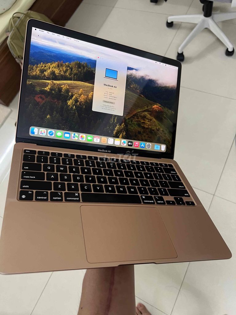 Macbook air 2020 hồng, ram 8gb (lỗi cáp màn). Mua bán Laptop tại Quận Cầu Giấy Hà Nội được đăng bởi nguyễn nguyễn hình 1