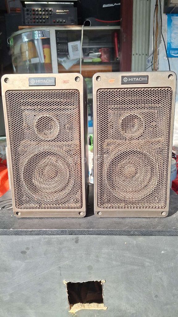 Loa đài Hitachi Nâu đã sử dụng. Mua bán Tivi, Âm thanh tại Quận Bình Tân Tp Hồ Chí Minh được đăng bởi hoàng sơn  hình 1