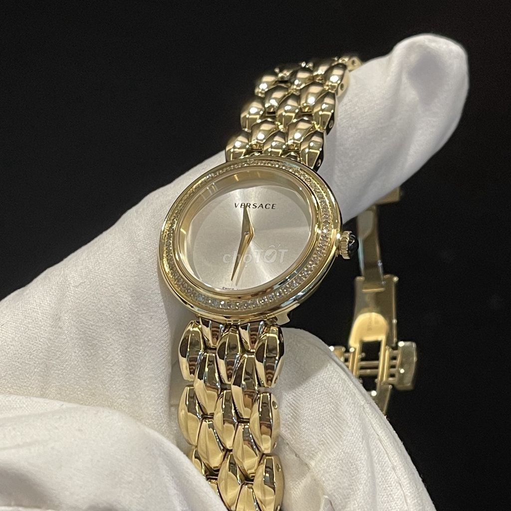 Thanh lý em đồng hồ Versace V-Flare Full Diamond