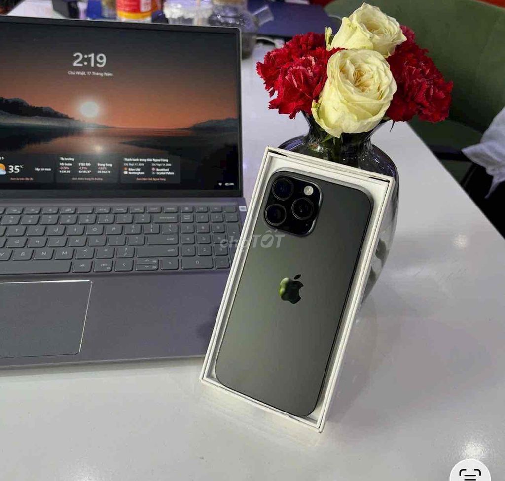 iPhone 16 Pro 128GB Xám Quốc tế pin 100. Mua bán Điện thoại tại Quận 3 Tp Hồ Chí Minh được đăng bởi Nam Á Mobile hình 1