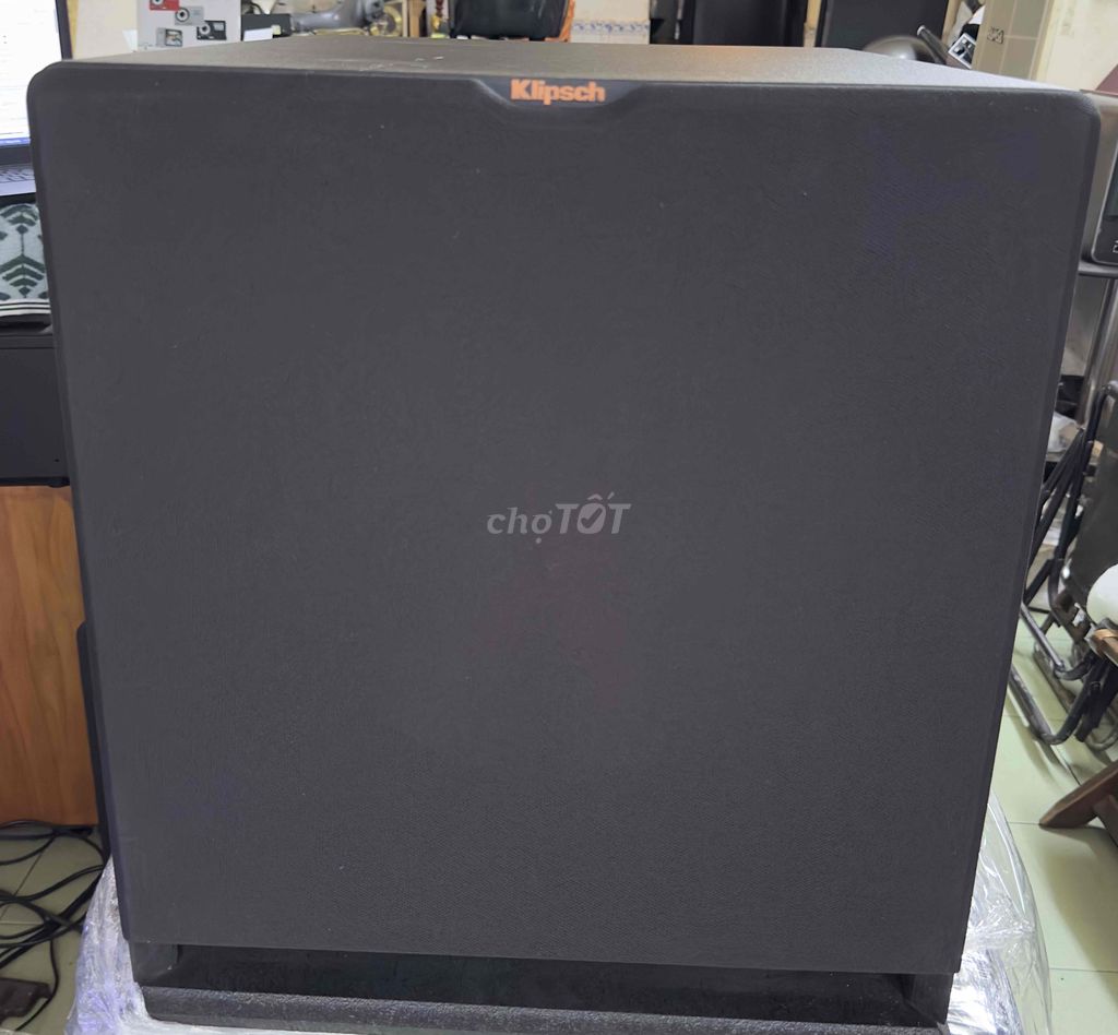 Loa siêu trầm Klipsch R-115SW Đen 40cm. Mua bán Tivi, Âm thanh tại Quận 10 Tp Hồ Chí Minh được đăng bởi DAI AUDIO hình 1