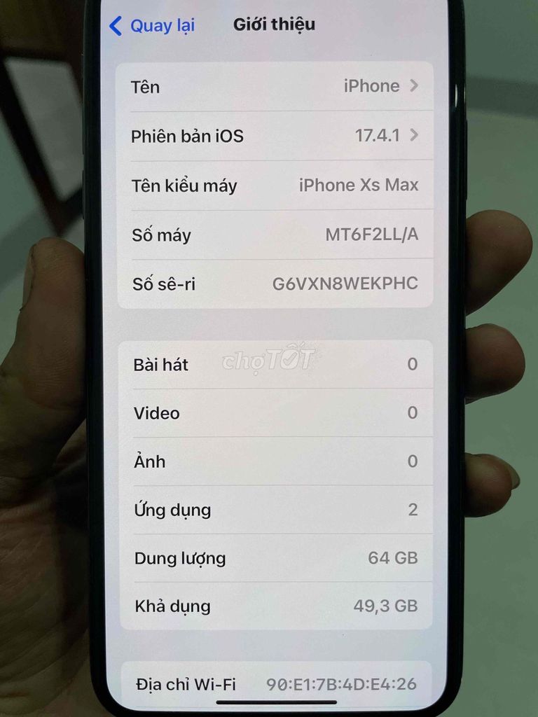 dư đt cần bán iphone xs max. Mua bán Điện thoại tại Huyện Tư Nghĩa Quảng Ngãi được đăng bởi phi hai hình 1