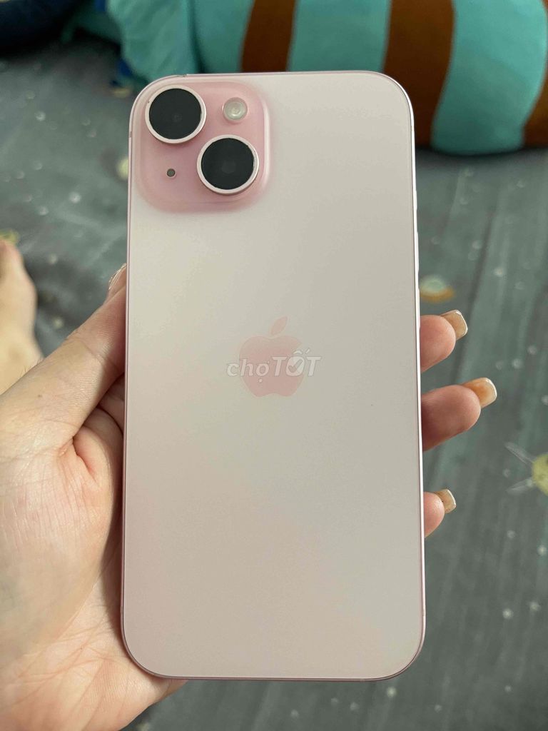 Apple iPhone 15 128GB Hồng Full zin. Mua bán Điện thoại tại Huyện Châu Thành Trà Vinh được đăng bởi Chi Nguyen hình 1