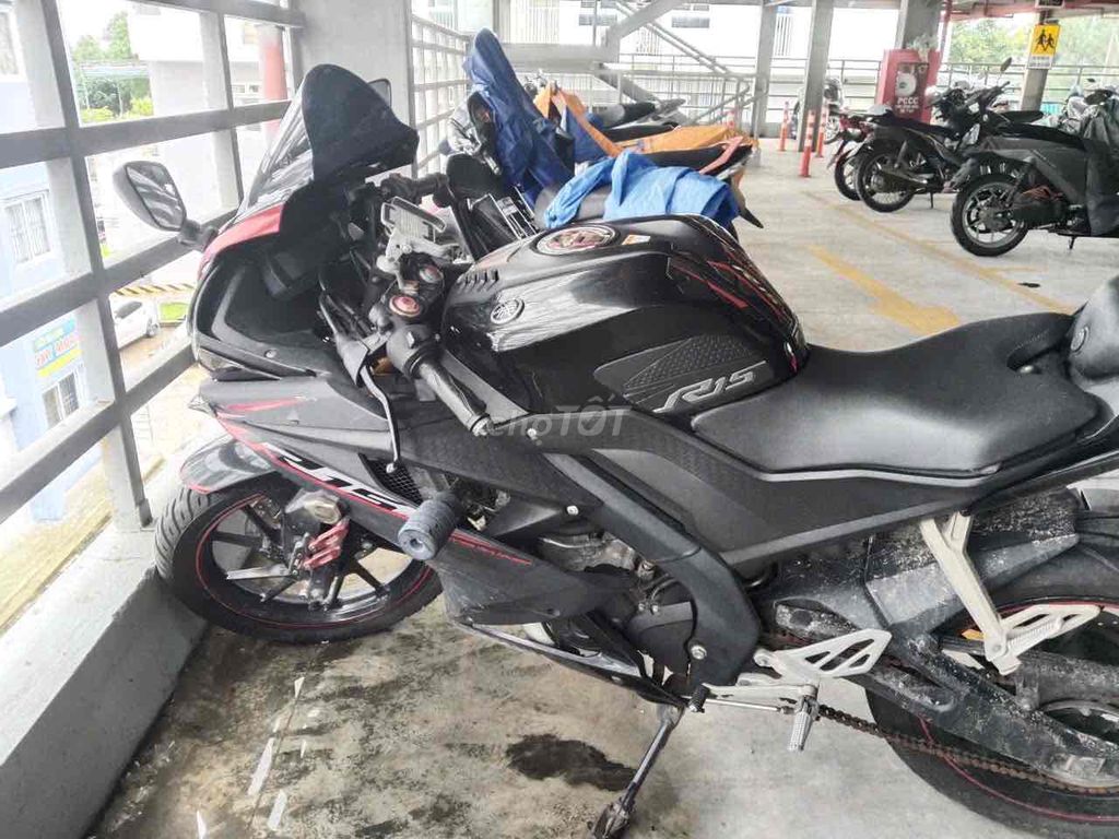 Yamaha R15 Đen Côn tay Thể thao. Mua bán Xe máy tại Quận Thanh Khê Đà Nẵng được đăng bởi Thư Thư hình 4