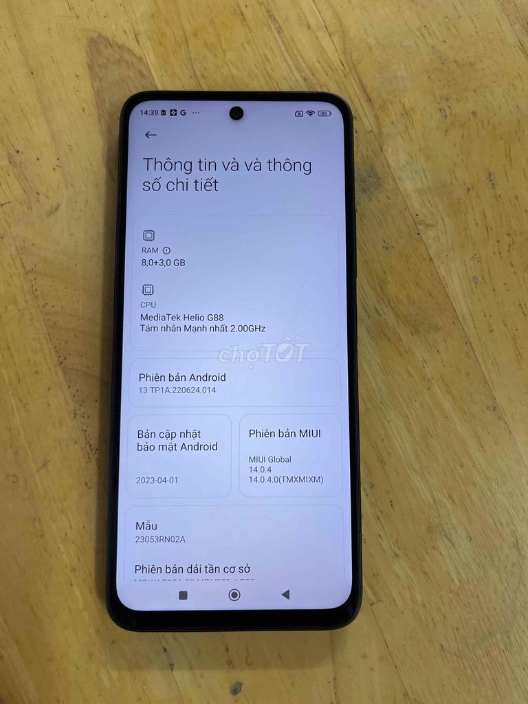 Xiaomi Redmi 12 128GB Đen. Mua bán Điện thoại tại Quận Bình Thạnh Tp Hồ Chí Minh được đăng bởi Đông Mobile hình 1
