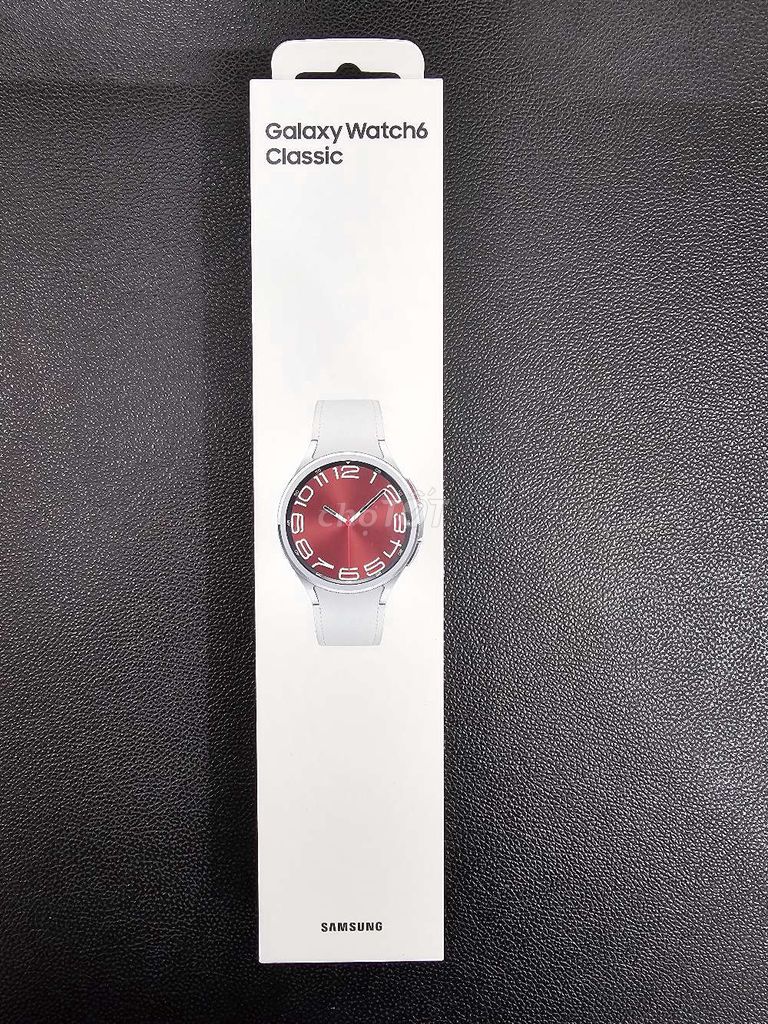 Galaxy Watch6 classic 43mm BT New chính hãng. Mua bán Thiết bị đeo thông minh tại Quận 3 Tp Hồ Chí Minh được đăng bởi Alone hình 1