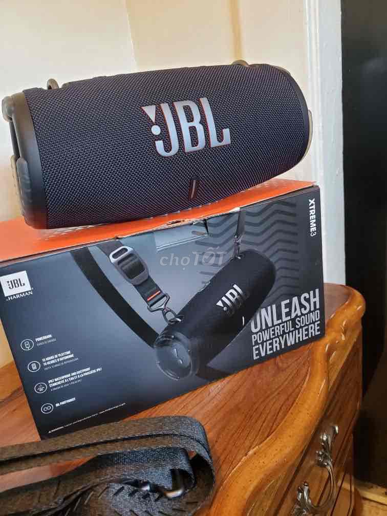 Loa USA JBL Xtreme 3 Đen 100W Chống nước 98%. Mua bán Tivi, Âm thanh tại Huyện Châu Thành Bến Tre được đăng bởi  Phúc1993 hình 1
