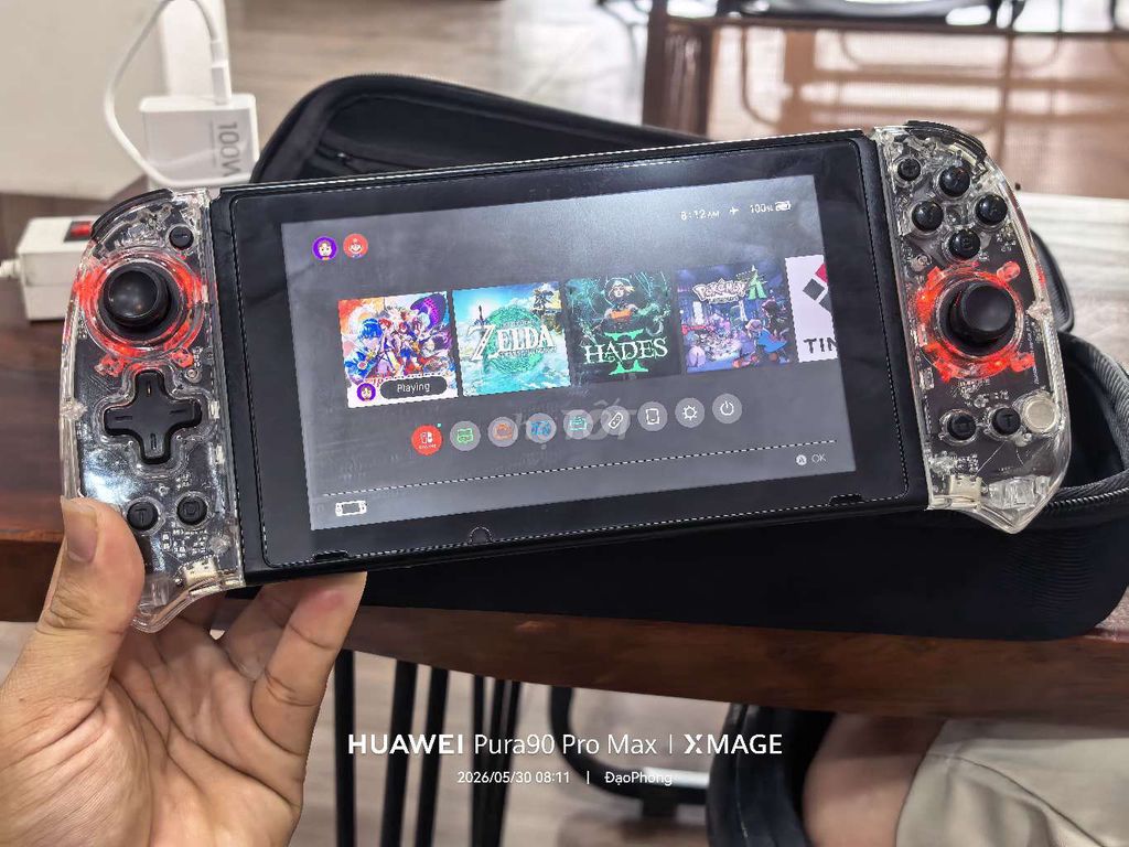 Máy chơi game Nintendo Switch 128GB Đen. Mua bán Thiết bị chơi game tại Huyện Củ Chi Tp Hồ Chí Minh được đăng bởi Đạo Phong hình 1