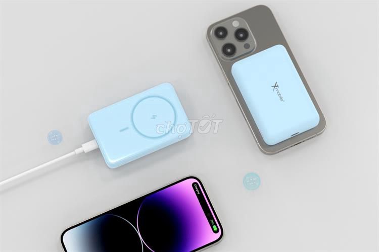 Pin sạc dự phòng Xmobile JP331 10000mAh Xanh. Mua bán Phụ kiện (Màn hình, Chuột...) tại Thành phố Vĩnh Long Vĩnh Long được đăng bởi Chú Khải Duy hình 1