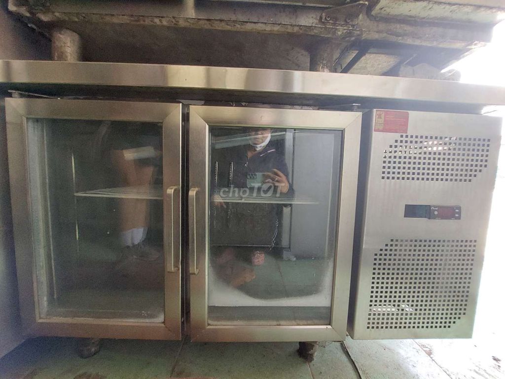 Tủ bàn mát Inox 2 cánh 1m2. Mua bán Tủ lạnh tại Thành phố Thủ Đức Tp Hồ Chí Minh được đăng bởi Quyen Tran hình 1