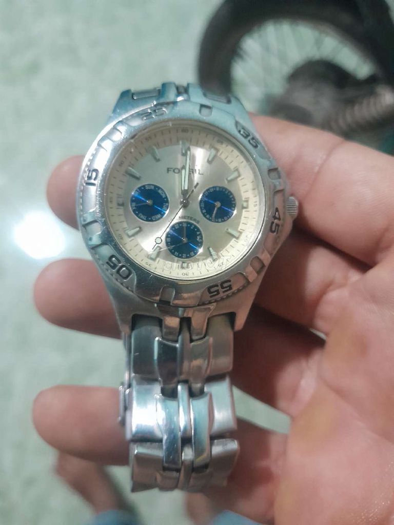 Đồng hồ Fossil 9165 Nam Thép Bạc. Mua bán Đồng hồ tại Quận Bình Tân Tp Hồ Chí Minh được đăng bởi  quý bảo 8386 hình 1